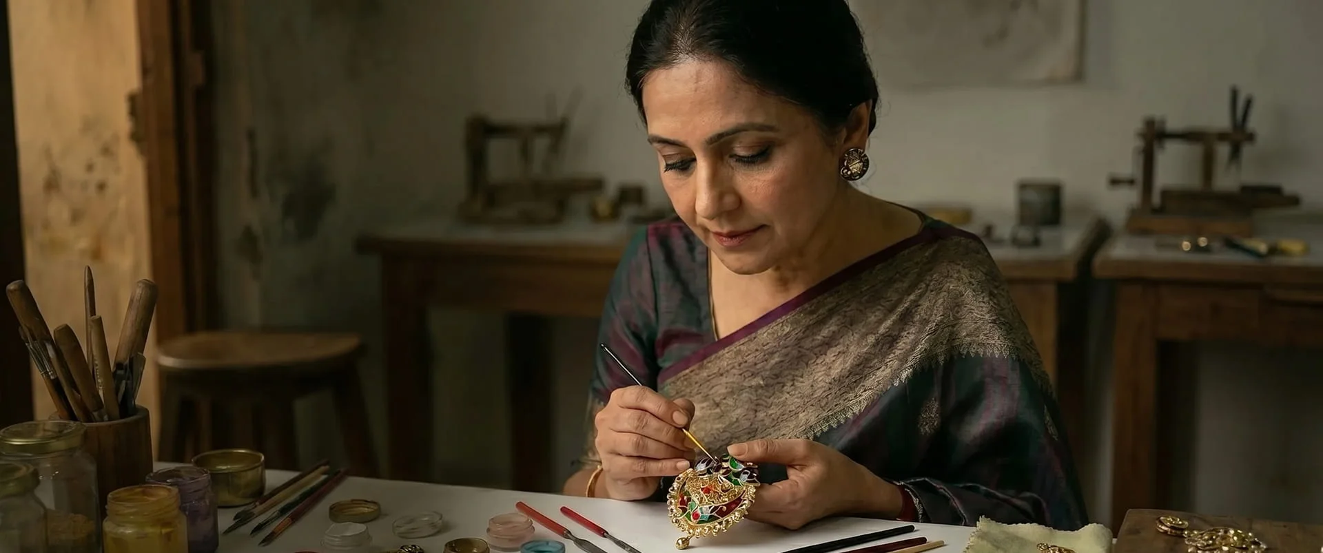 The Living Art of Meenakari